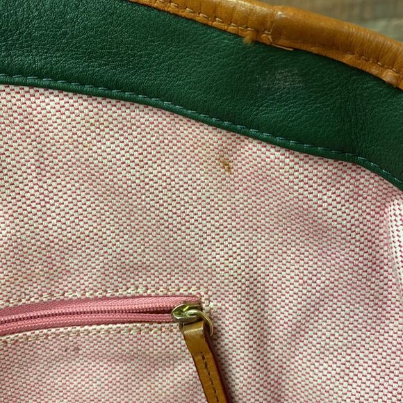 Dooney & Bourke Large Leather Tote Shoulder Bag - Picture 7 of 13